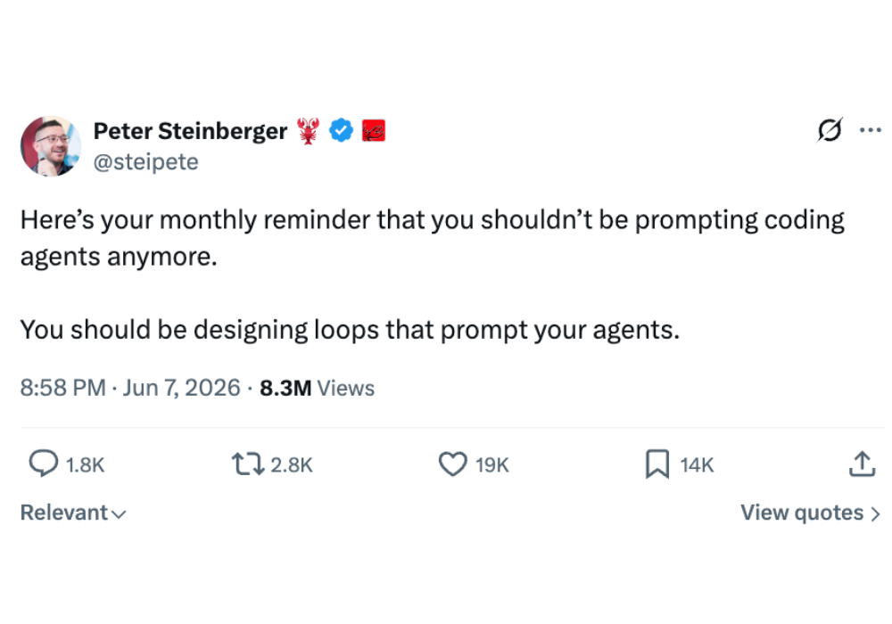 Steinberger — long unattended agent loops